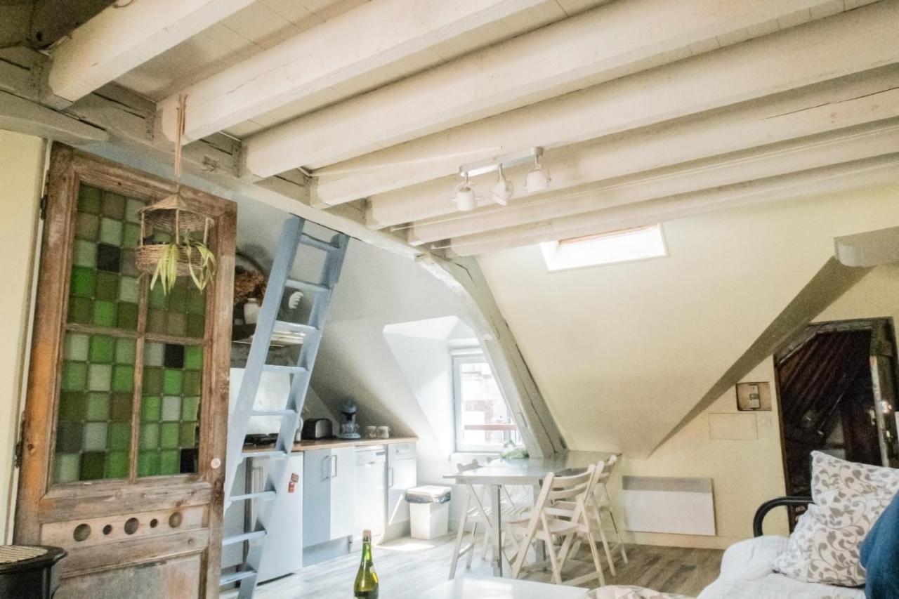 Honfleur Location Apartment Exterior foto