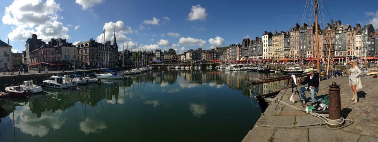 Honfleur Location Apartment Exterior foto